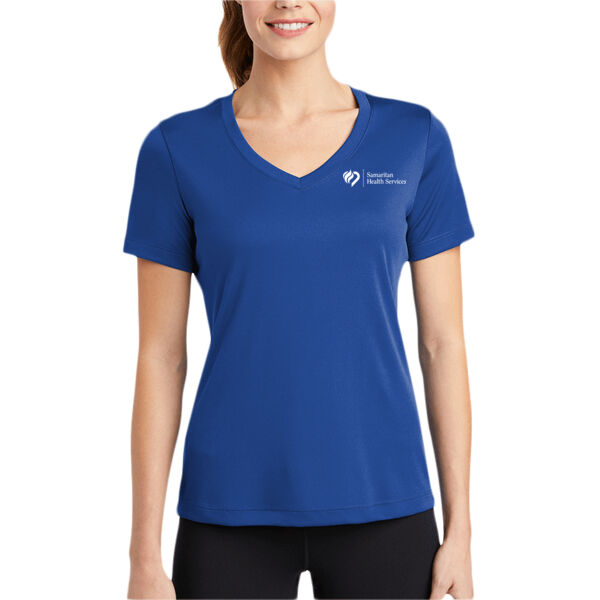 Ladies PosiCharge ® Competitor V Neck Tee Thumbnail
