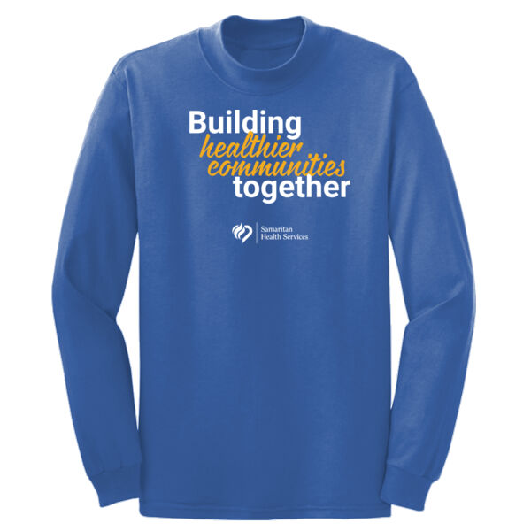 Adult Long Sleeve 5.4 oz. 100% Cotton T Shirt Thumbnail