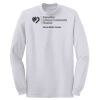 Adult Long Sleeve 5.4 oz. 100% Cotton T Shirt Thumbnail
