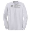 Adult Long Sleeve 5.4 oz. 100% Cotton T Shirt Thumbnail