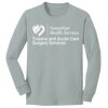 Youth Long Sleeve 5.4 oz 100% Cotton T Shirt Thumbnail