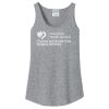 Ladies 5.4 Oz 100% Cotton Tank Top Thumbnail